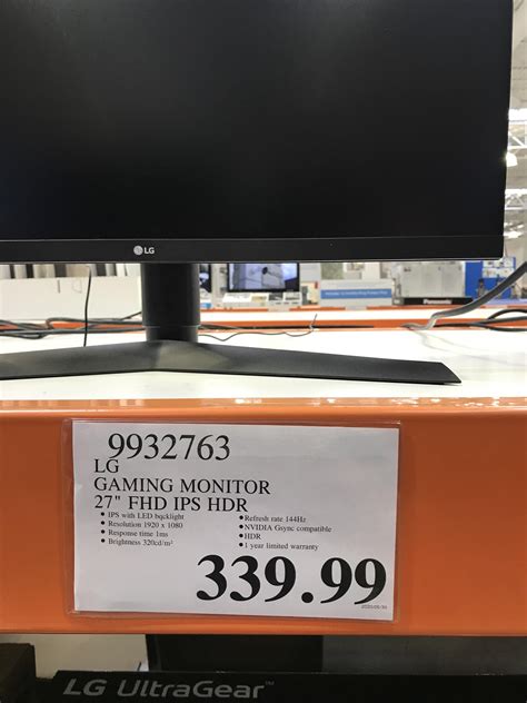 Supporting DCI-P3, <b>LG</b> UltraFine™ 4K Display can express razor-sharp text and life-like images with wider colour gamut. . Costco lg monitor